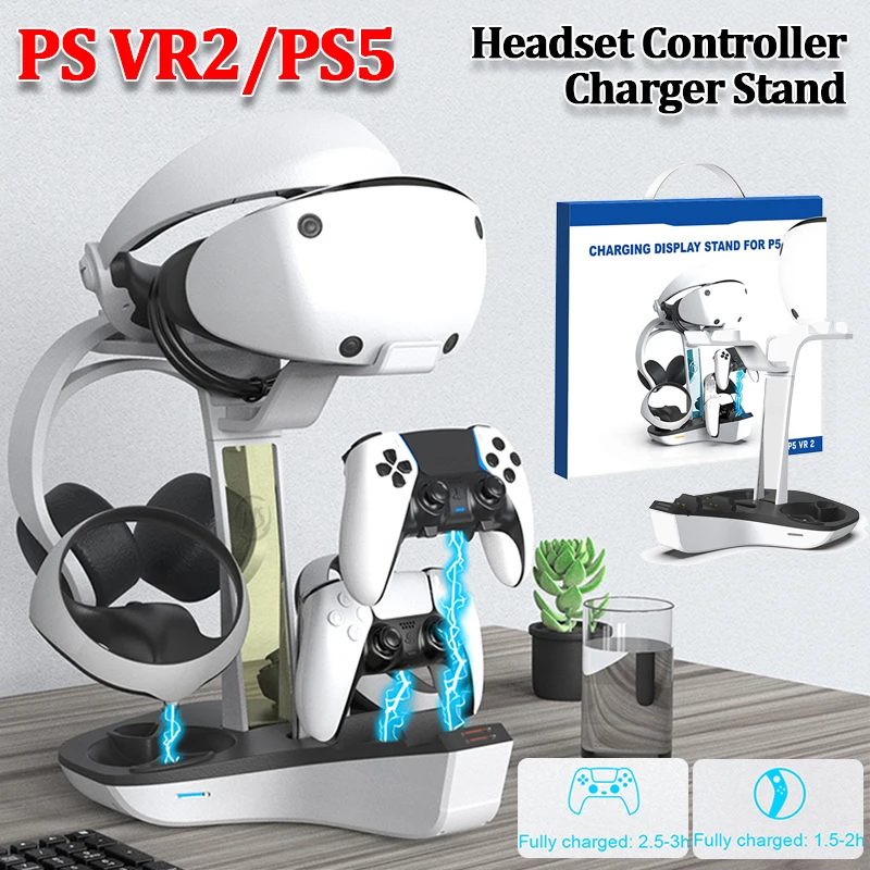 Controller Charging Stand - Charging Dock for PS5 PS VR2