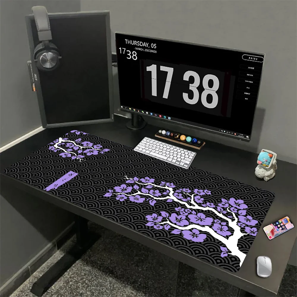 Esports Gaming Table - Sakura 1000x500mm XXL Lock Edge Mouse