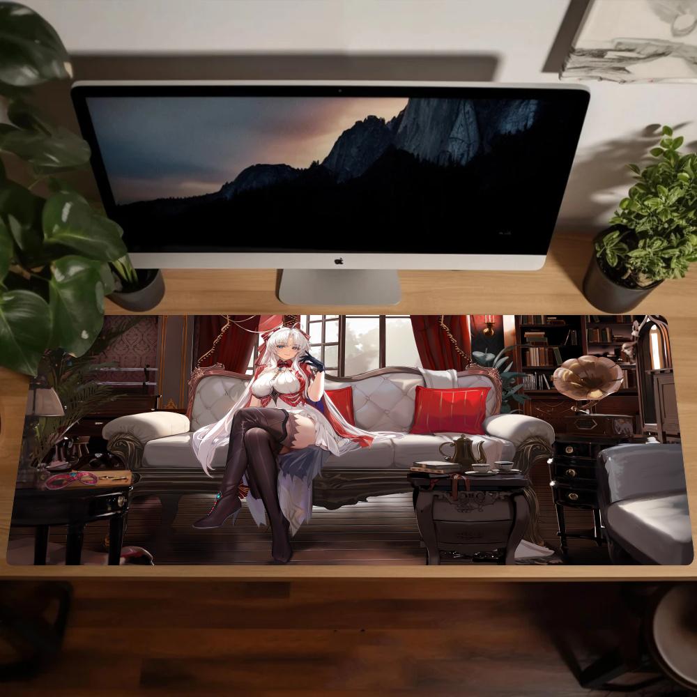 Esports Gaming Setup - Carlotta Wuthering Waves Mouse Pad 1200x600