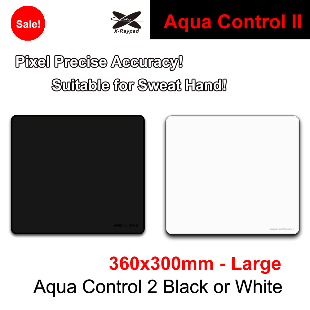 Esports Gaming Table - 360x300x4mm Large X-Raypad Aqua Control II