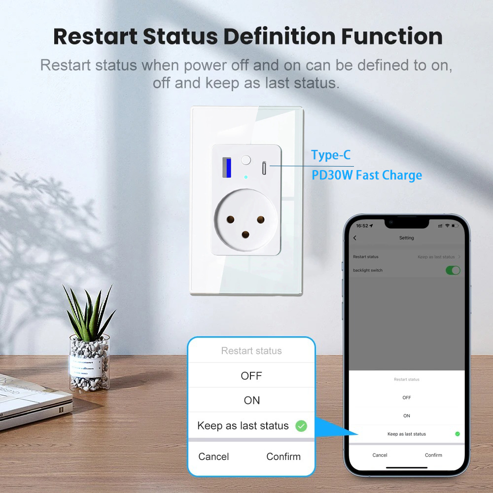 Melery Israel Smart Wall Socke - Controller Charging Stand recensie en prijs