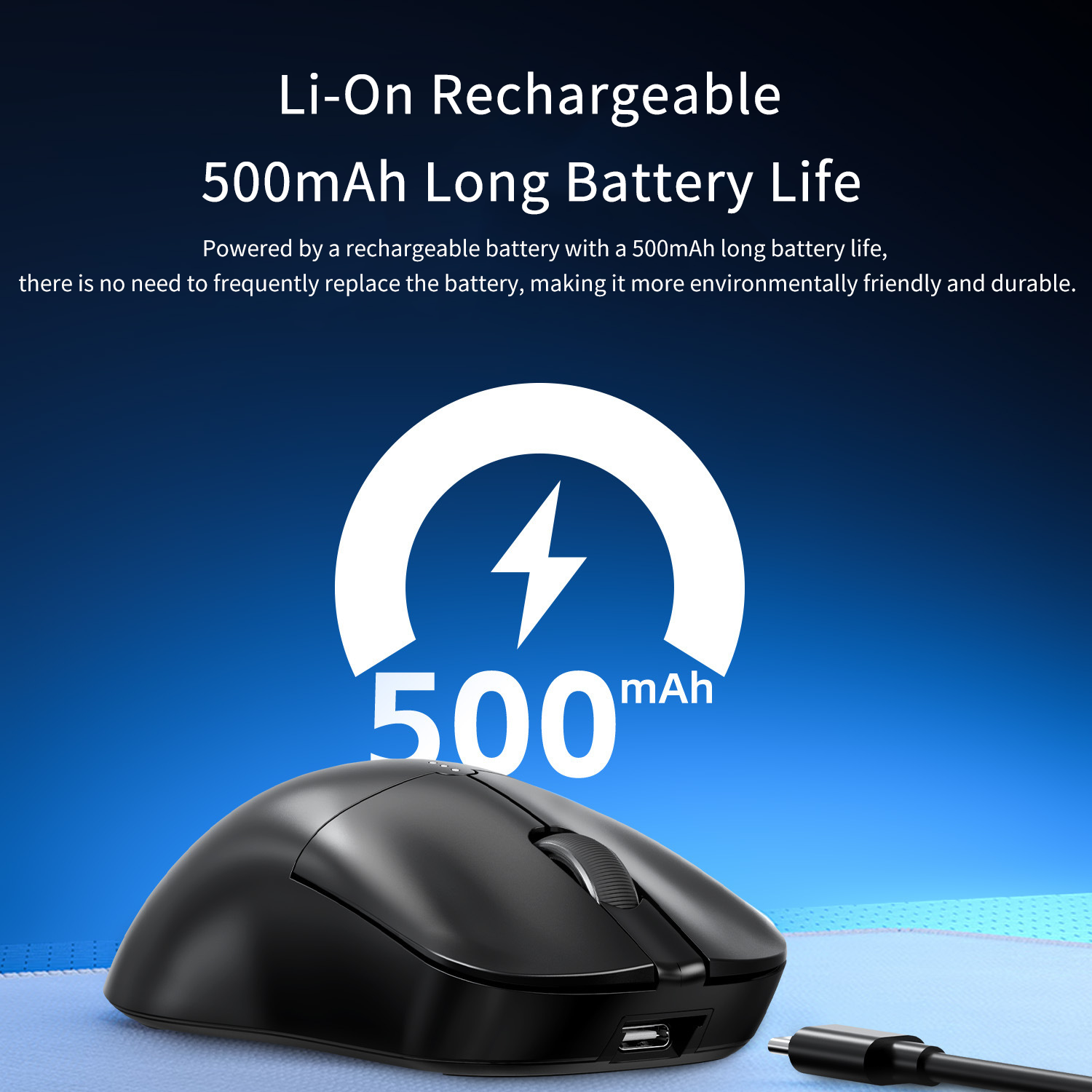Wireless Tri-mode Game Mouse 1 - Esports Gaming Mouse Weight Adjustable recensie en prijs