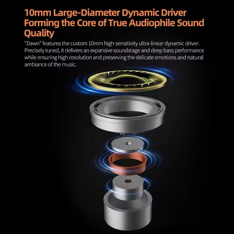 Hot KZ Dawn Dynamic Earphones  - Esports Gaming Earphones recensie en prijs