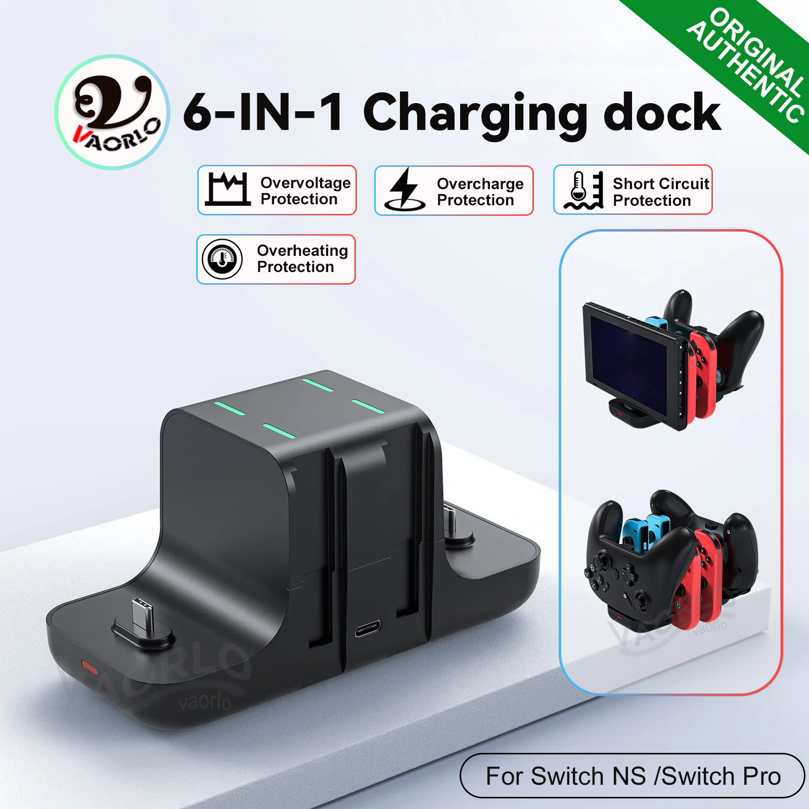 Switch Charger Dock Station 6  - Controller Charging Stand recensie en prijs