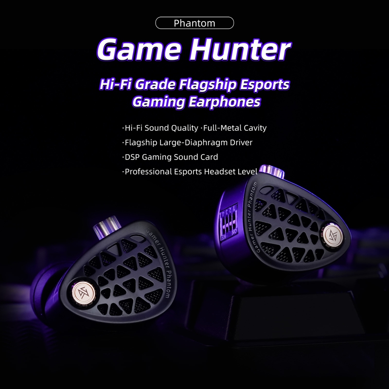 KZ Phantom Wired HiFi Grade Fl - Esports Gaming Setup recensie en prijs