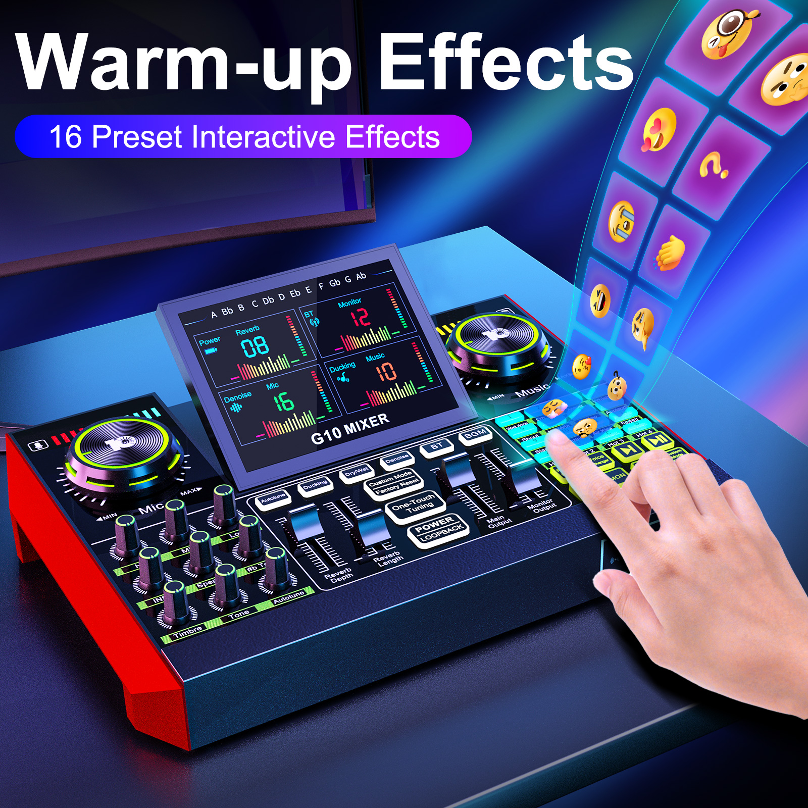 Tenlamp Audio Interface Mixer  - Esports Gaming Station recensie en prijs