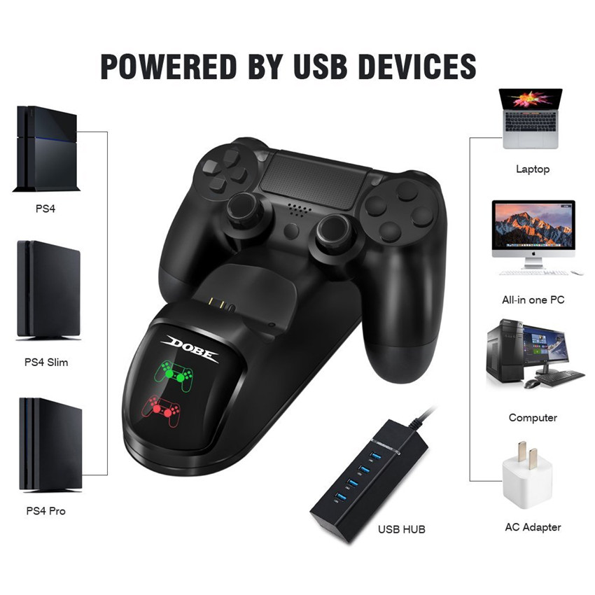 Dual USB Handle Fast Charging  - Esports Gaming Station recensie en prijs