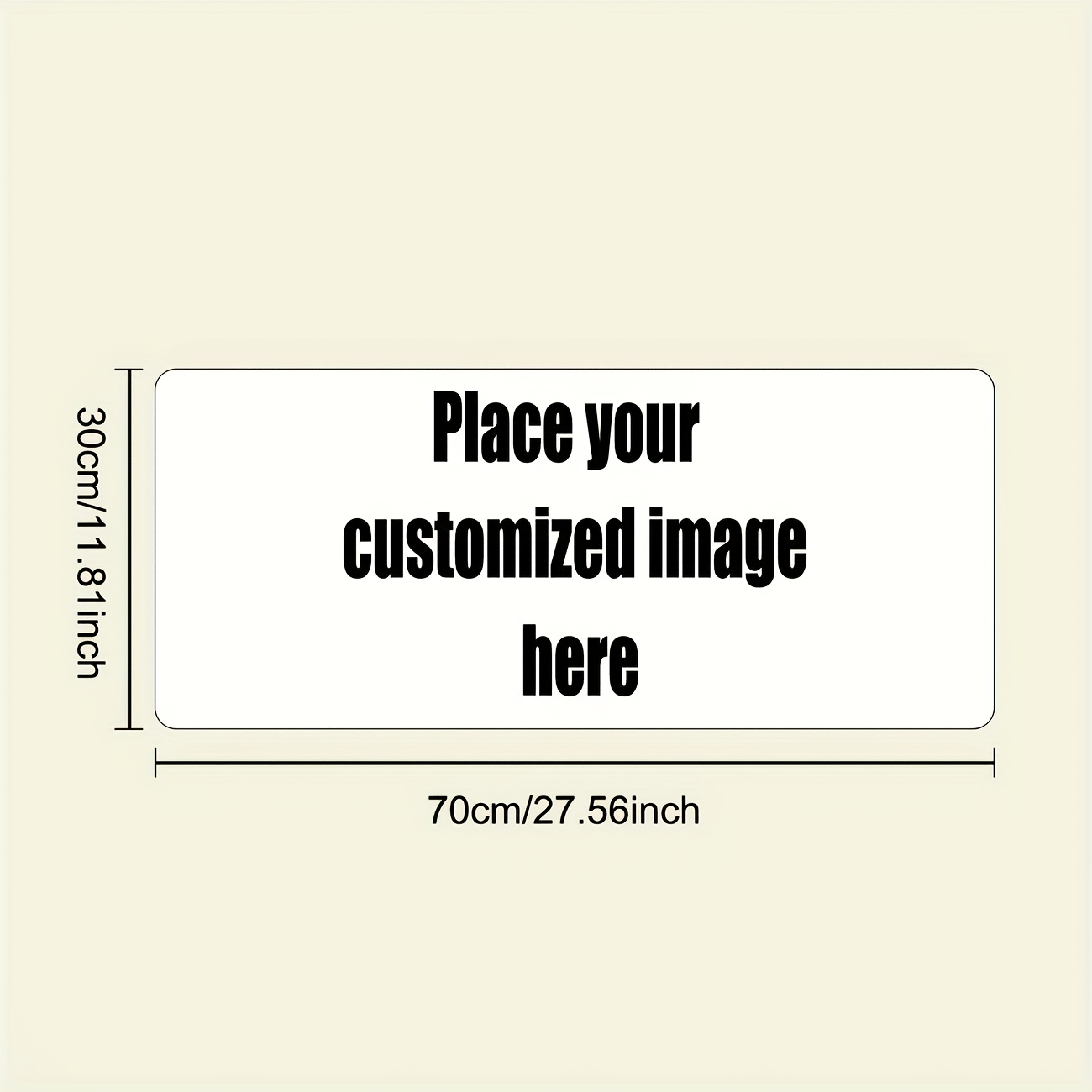 1pc Large Custom Photo/Text Mo - Esports Gaming Photo recensie en prijs