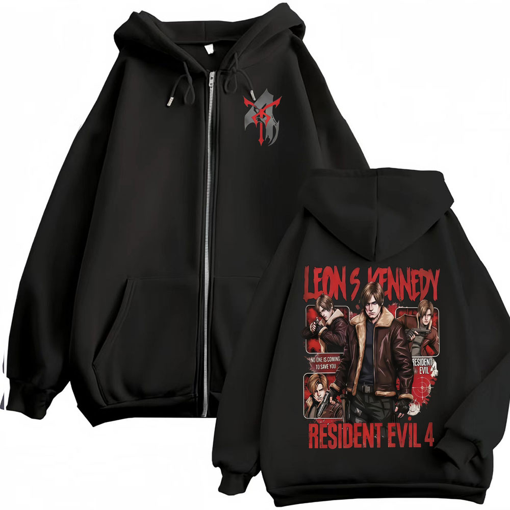 Leon Kennedy Zip Up Hoodie Res - Esports Gaming Jacket recensie en prijs