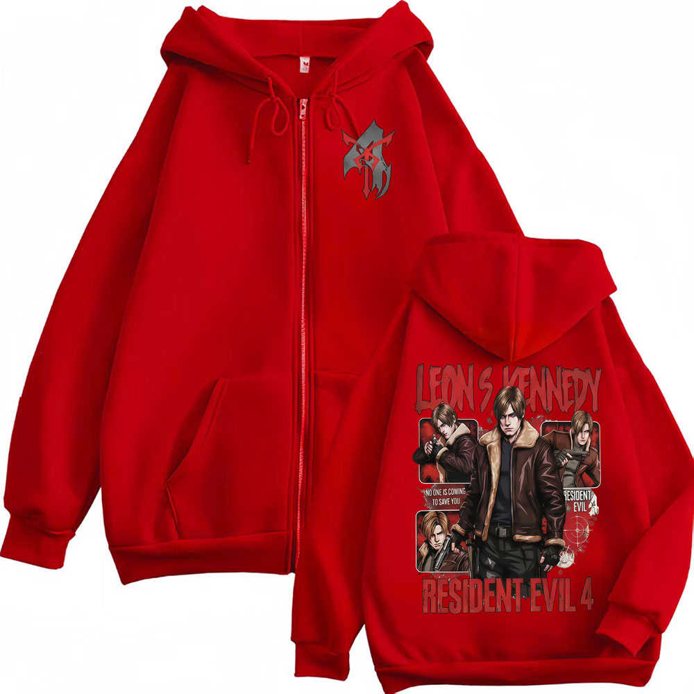 Leon Kennedy Zip Up Hoodie Res - Esports Gaming Jacket recensie en prijs