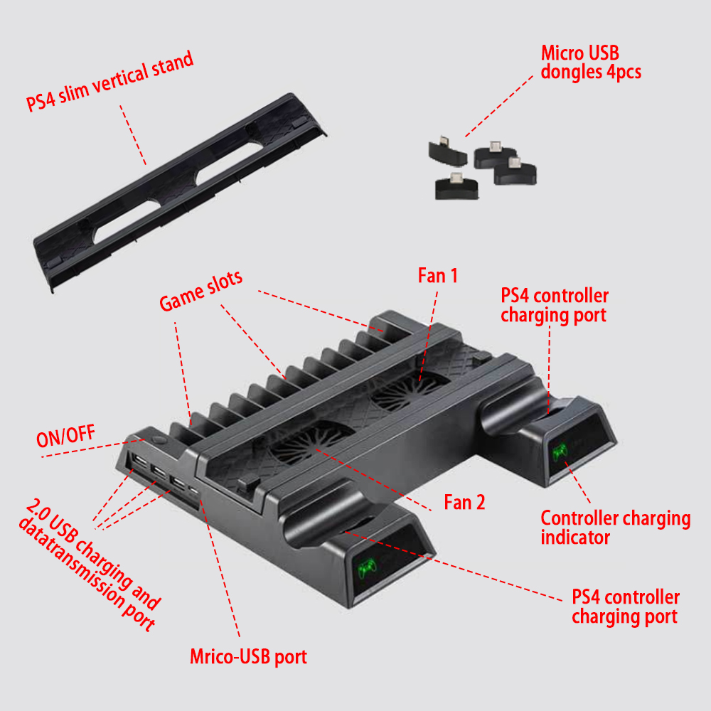 Support For Sony PS4 Game Cons - Esports Gaming Station recensie en prijs