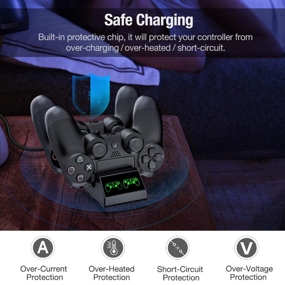 PS4 Controller Charger Chargin - Esports Gaming Station recensie en prijs