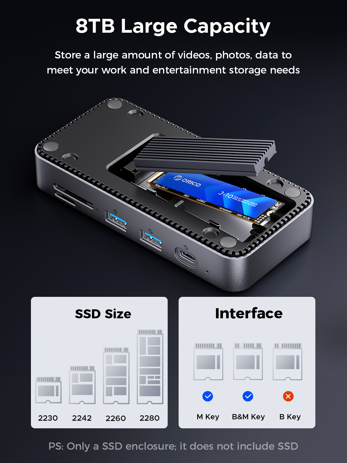 ORICO USB C Display Hub 10Gbps - Esports Gaming Station recensie en prijs