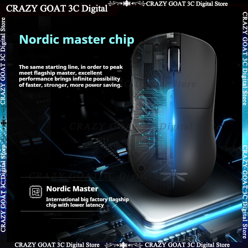 VGN Dragonfly F1 Pro Max 4k Wi - Esports Gaming Mouse Weight Adjustable recensie en prijs