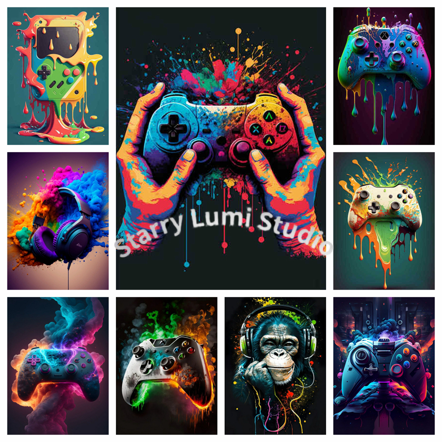 Diamond Painting Cool Gaming C - Esports Gaming Photo recensie en prijs