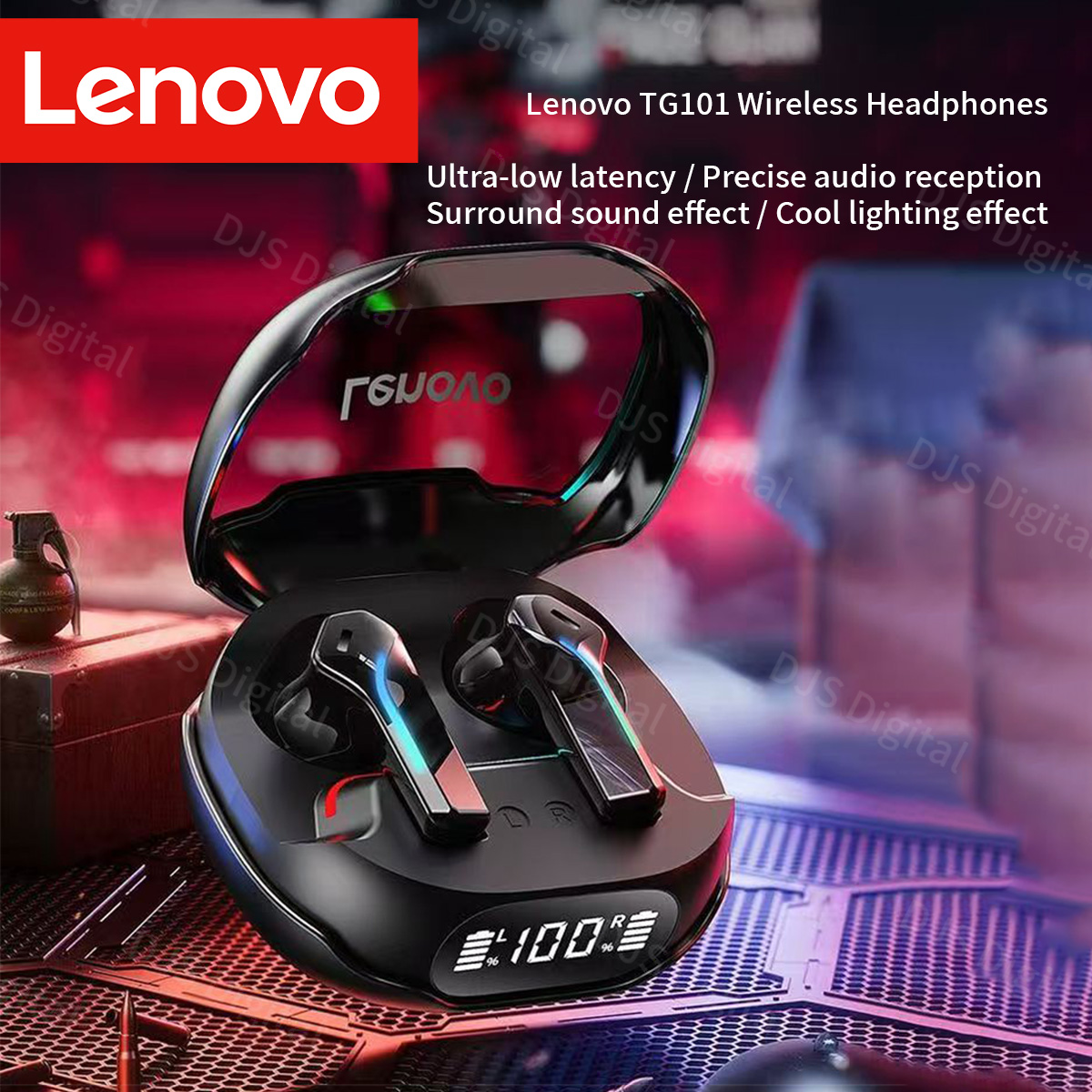 Lenovo TG101 Gaming Headset Bl - Esports Gaming Setup recensie en prijs