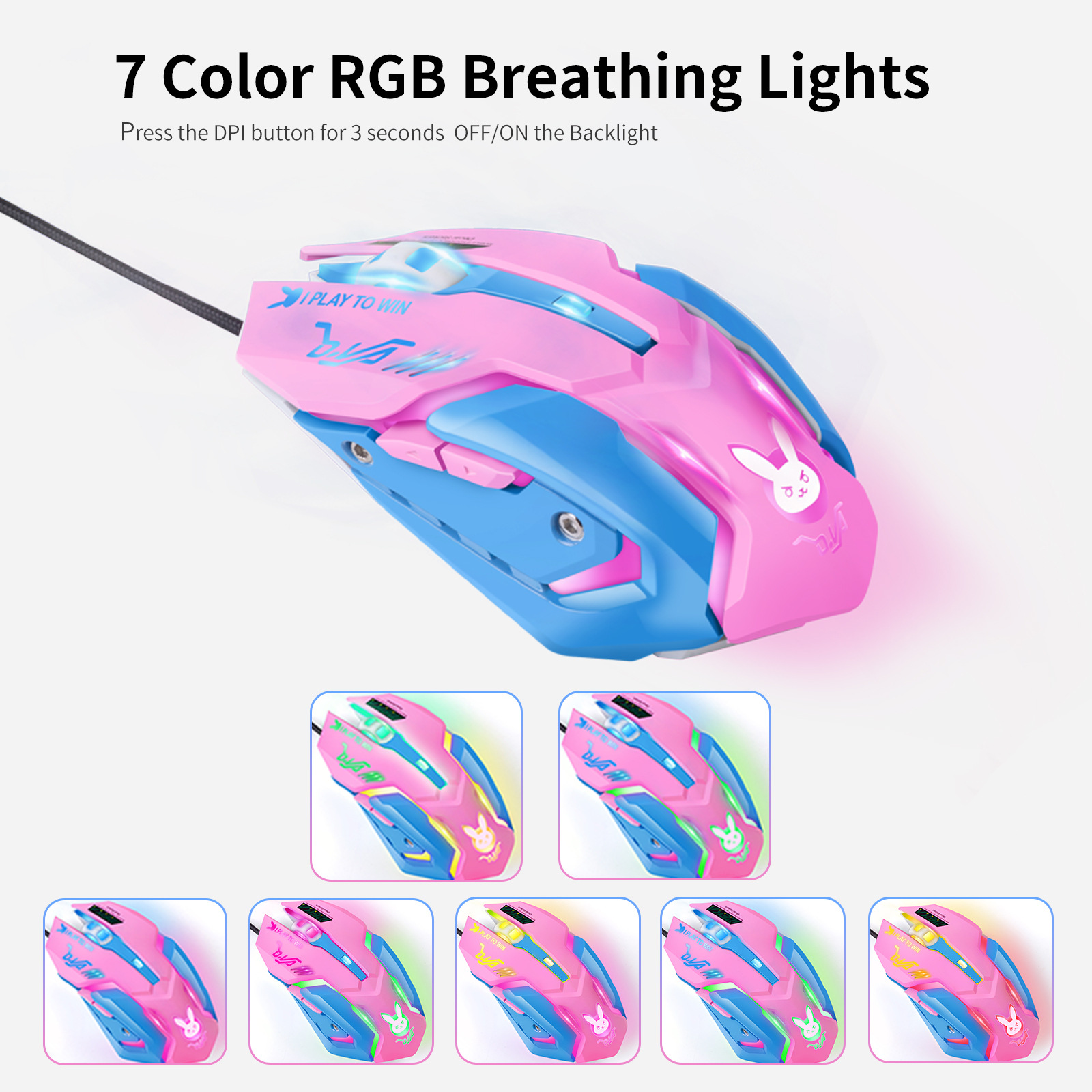 RGB Silent Gaming Mouse with A - Esports Gaming Mouse Weight Adjustable recensie en prijs