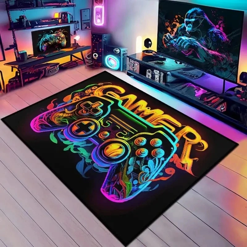 Rainbow Neon Gamepad GAMER Are - Esports Gaming Setup recensie en prijs