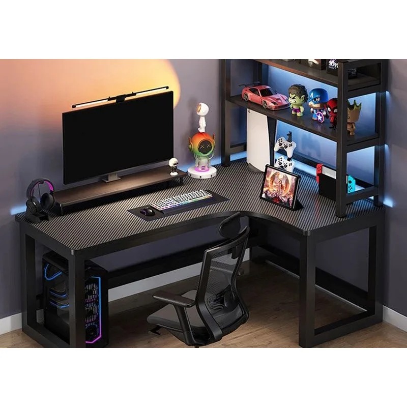Adjustable Height L Shaped Cor - Esports Gaming Table recensie en prijs