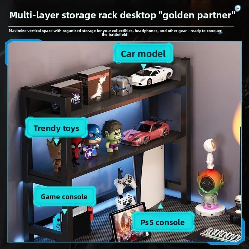 Adjustable Height L Shaped Cor - Esports Gaming Table recensie en prijs