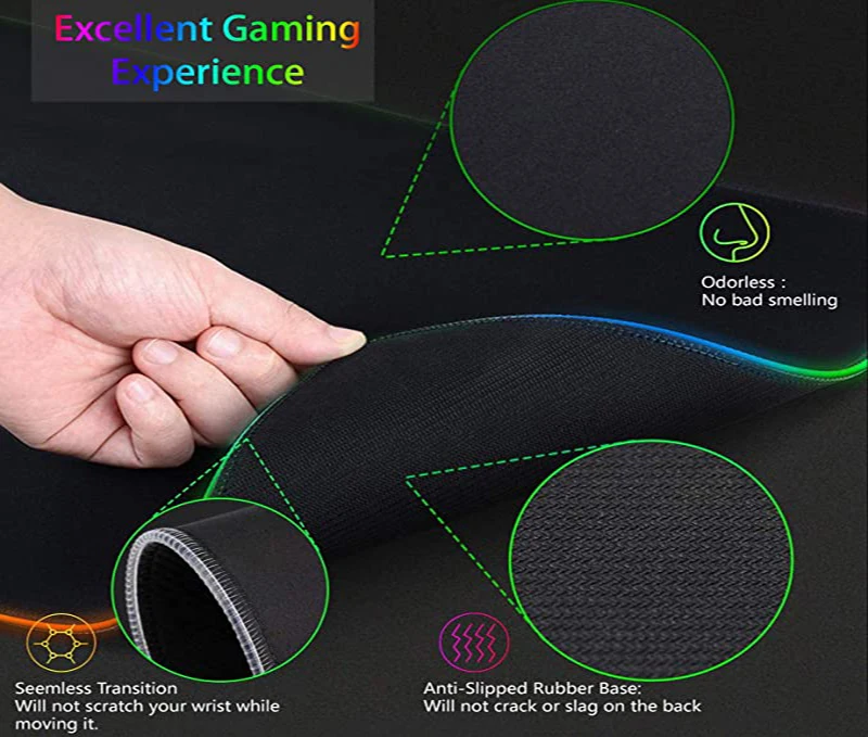 RGB XXL HD Large Black White G - Esports Gaming Setup recensie en prijs